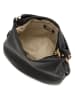 Anna Morellini Leder-Henkeltasche "Sylvana" in Schwarz - (B)33 x (H)30 x (T)11 cm