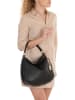 Anna Morellini Leren handtas "Sylvana" zwart - (B)33 x (H)30 x (D)11 cm