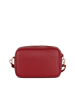 Anna Morellini Leren schoudertas "Tabita" rood - (B)22 x (H)15 x (D)10 cm