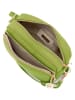 Anna Morellini Leren schoudertas "Tabita" groen - (B)22 x (H)15 x (D)10 cm