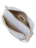 Anna Morellini Leder-Umhängetasche "Tabita" in Hellblau - (B)22 x (H)15 x (T)10 cm
