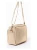 Anna Morellini Leren schoudertas "Colomba" beige - (B)22 x (H)15 x (D)10 cm