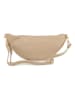 Anna Morellini Leren heuptas "Carola" taupe/beige - (B)32 x (H)16 x (D)9,5 cm