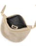 Anna Morellini Leder-Brustbeutel "Lolanda" in Beige - (B)36 x (H)22 x (T)12 cm
