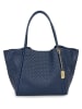 Anna Morellini Leren shopper "Magliana" donkerblauw - (B)44 x (H)30 x (D)16 cm