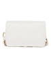 Anna Morellini Skórzana torebka "Giusy" w kolorze białym - 19 x 13 x 3 cm