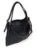 Anna Morellini Skórzana torebka "Sylviana" w kolorze czarnym - 39 x 27 x 4 cm