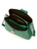 Anna Morellini Leren schoudertas groen - (B)22 x (H)19 x (D)10 cm