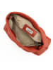 Anna Morellini Leder-Umhängetasche  in Orange - (B)20 x (H)14 x (T)9 cm