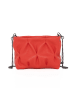 Anna Morellini Leder-Umhängetasche  in Rot - (B)20 x (H)14 x (T)9 cm
