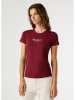 Pepe Jeans Shirt "New Virgina" in Bordeaux