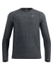 Odlo Lauflongsleeve "Essential Seamless" in Grau