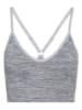 Odlo Biustonosz sportowy "Seamless Soft 2.0" w kolorze szarym