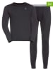 Odlo 2-delige functionele ondergoedset "Merino" antraciet
