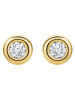 Revoni Gold-Ohrstecker mit Diamanten