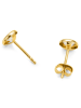 Revoni Gouden oorstekers met diamanten