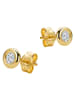 Revoni Gold-Ohrstecker mit Diamanten