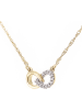 Diamant Exquis Gouden ketting met diamanten - (L)42 cm