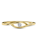 Diamant Exquis Gouden ring met diamant