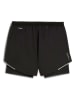 Puma 2-in-1 trainingsshort "Ultraweave" zwart
