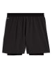 Puma 2in1-Trainingsshorts in Schwarz