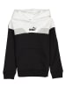 Puma Hoodie "Power" in Schwarz/ Weiß