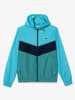 Lacoste Sweatvest turquoise/donkerblauw