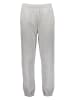 Lacoste Spodnie dresowe w kolorze jasnoszarym