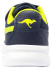 Kangaroos Sneakers "K-Cope EV" in Dunkelblau/ Grün