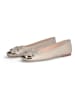 Liu Jo Leder-Ballerinas "Dafne" in Beige/ Gold