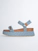 Liu Jo Sandalen in Hellblau