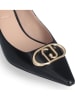Liu Jo Leder-Pumps "Gemy" in Schwarz