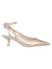 Liu Jo Leder-Slingpumps in Gold