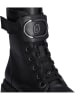 Liu Jo Leder-Boots in Schwarz
