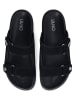 Liu Jo Leren slippers zwart