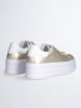Liu Jo Leren sneakers "Selma" goudkleurig