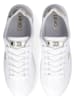 Liu Jo Leren sneakers wit/goudkleurig