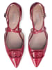 Liu Jo Leder-Spangenballerinas in Rot