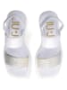 Liu Jo Haksandalen wit/goudkleurig