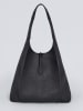 CXL by Christian Lacroix Leder-Schultertasche "Faidherbe" in Schwarz - (B)34 x (H)52 x (T)24 cm