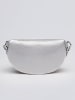 CXL by Christian Lacroix Leder-Brustbeutel "Madeleine" in Silber - (B)23 x (H)13 x (T)6 cm