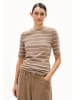 armedangels Shirt "Jaanisara" in Hellbraun/ Creme