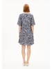 armedangels Sukienka "Maaerha" w kolorze granatowo-białym