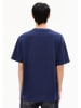 armedangels Shirt "Aadru" in Dunkelblau