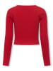 KIDS ONLY Longsleeve "Nessa Life" rood