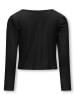 KIDS ONLY Longsleeve in Schwarz