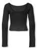 KIDS ONLY Longsleeve "Natasja" in Schwarz