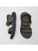 Kamik Leder-Sandalen "Harbor" in Khaki