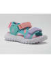 Kamik Leder-Sandalen "Harbort" in Türkis/ Rosa