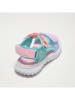 Kamik Leder-Sandalen "Harbort" in Türkis/ Rosa